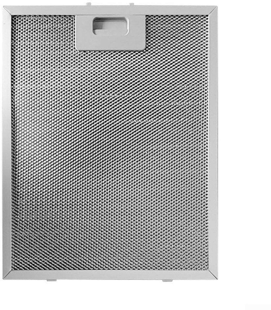 Dailygoods - Universele Kookkap - Metalen Mesh Vet Filter - Verbeterde Filtratie - 290 X 240 X 9mm - Geschikt voor Keuken - Extractor Vent Filter