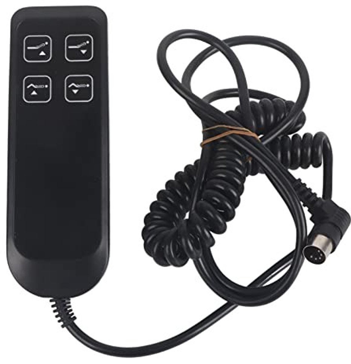 Dailygoods - Elektrische Sofa Controller - Afstandsbediening voor Recliner - Handbediening met Haakontwerp - 4 Knoppen - Geschikt voor Liftstoelen - 1