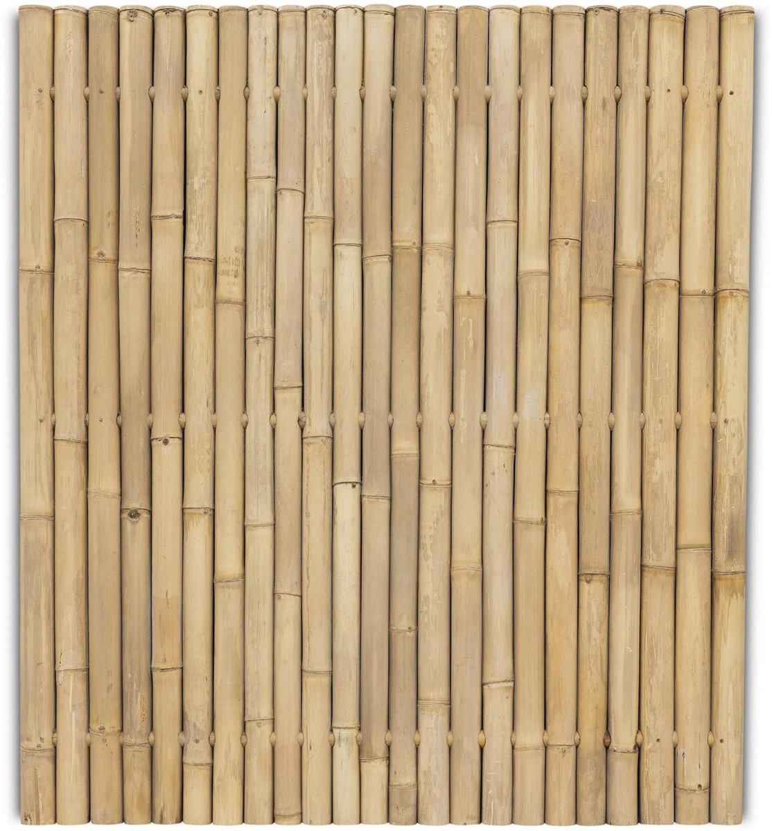 Bamboe schutting - 180 x 200 cm - Naturel - Eviro Bamboe