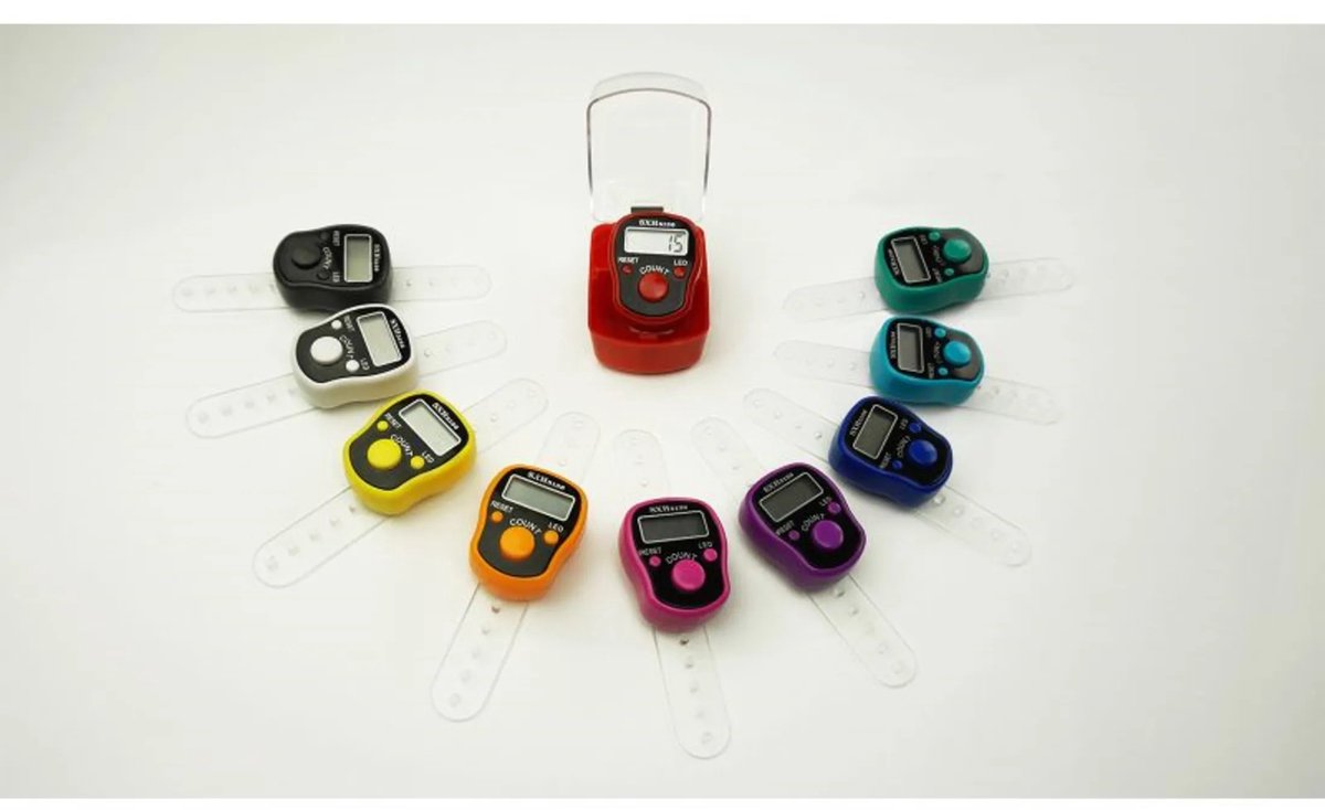 Digitale toerenteller LED assortiment