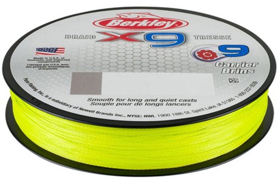 Berkley - Lijn Gevlochten X9 Braid Flame Green 150m - Berkley — afbeelding 2