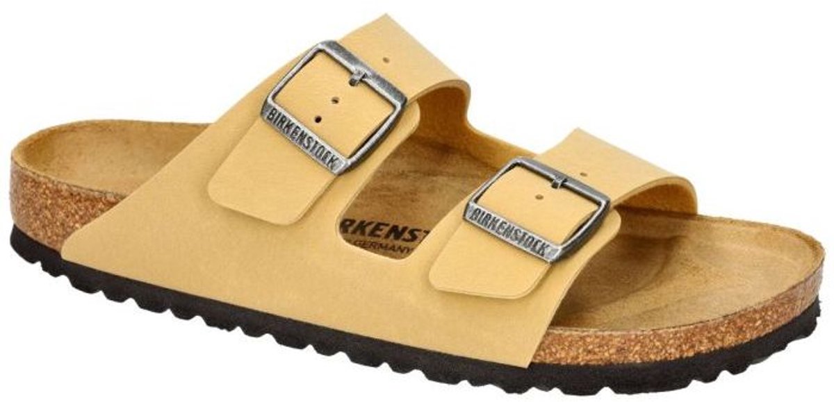 Birkenstock -Heren – pantoffels & slippers Zandkleur