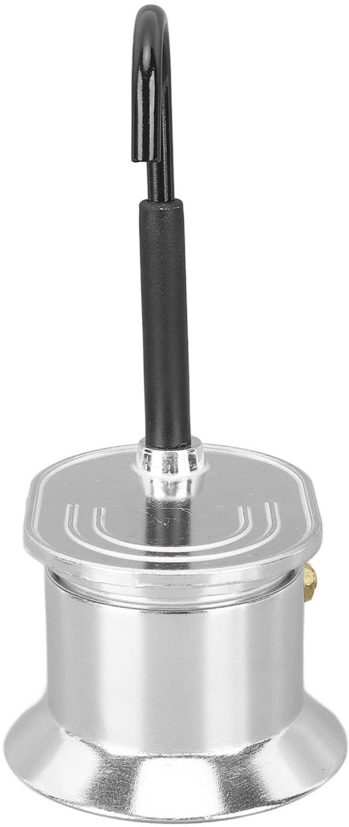 Jhubersproducts - Moka Kan - Koffiezetapparaat - Snel en Handig - 50 ml - Voor Reis en Feest - Aluminiumlegering - Voor Koffieliefhebbers
