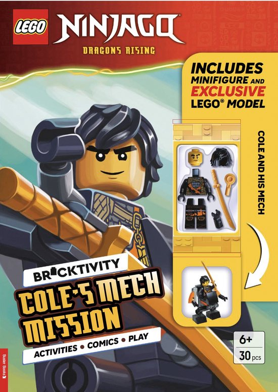 LEGO® Minifigure Activity- LEGO® NINJAGO®: Cole’s Mech  ... - cover