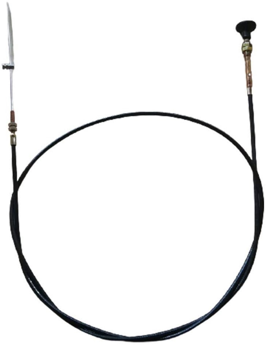 Jhubersproducts - 2m Stop Choke Kabel - Professionele Draad Controle - Universeel Type - 2m - Motor Stop Kabel - Geschikt voor Auto en Vrachtwagens -
