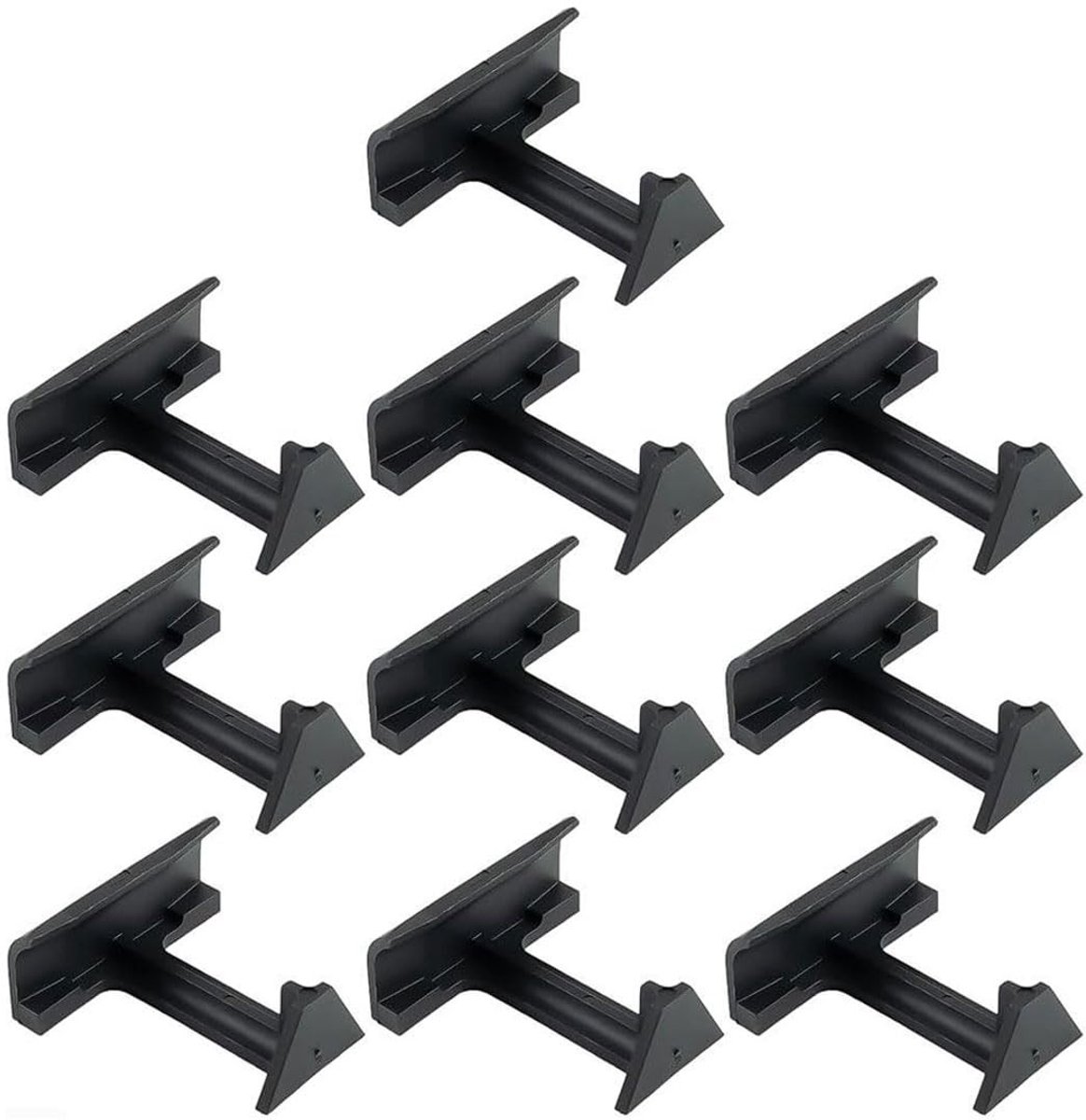 Vlemico - zonnepaneelafvoerclips - slibafvoerclips - ideaal voor zonnepanelen - 10 stuks - waterafvoerreinigingsclip - voor zonnepanelen - handige ...