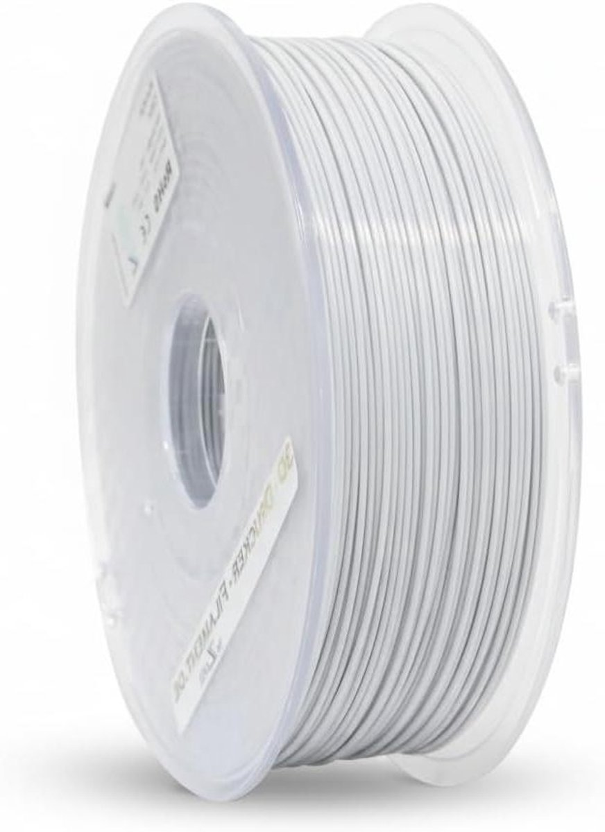 PLA Filament - 3D Printer Draad - 3D Prints Maken - Minder Kromming - 1.75mm 1kg - Lichtgrijs