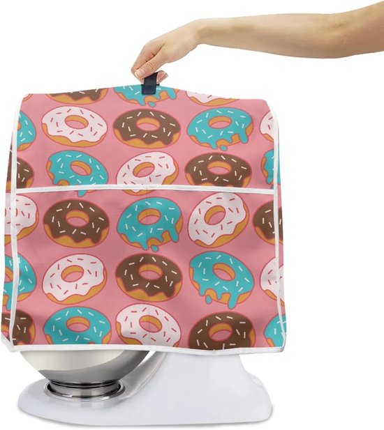 Mixerhoes Keukenmachine - Stofkap Mixer - Keuken Organisatie - Wasbaar Canvas Polyester - 43.5 x 27.5 x 37.5 cm — afbeelding 4