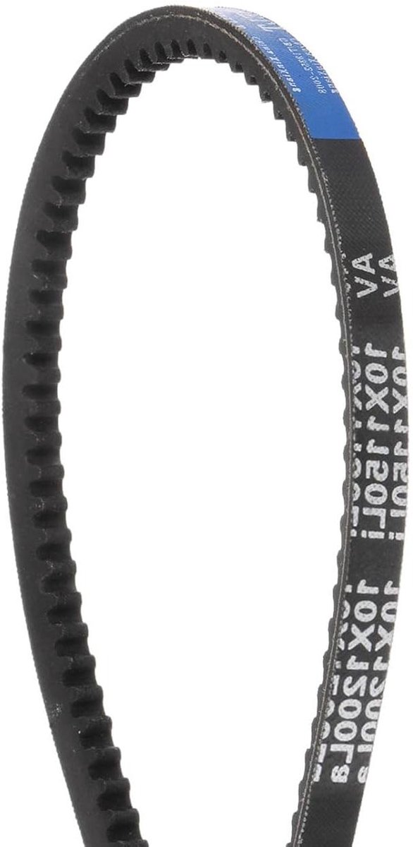 Trapeziumband - Aandrijfriem - Machineonderdelen - Rubberen Constructie - 1200 mm buitenomtrek - Zwart