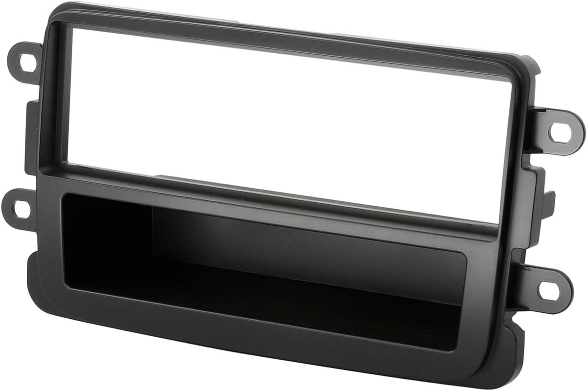 1-DIN Paneel - Aflegbakje Dashboard - Auto Interieur - Specifiek Model - 1-DIN - Zwart