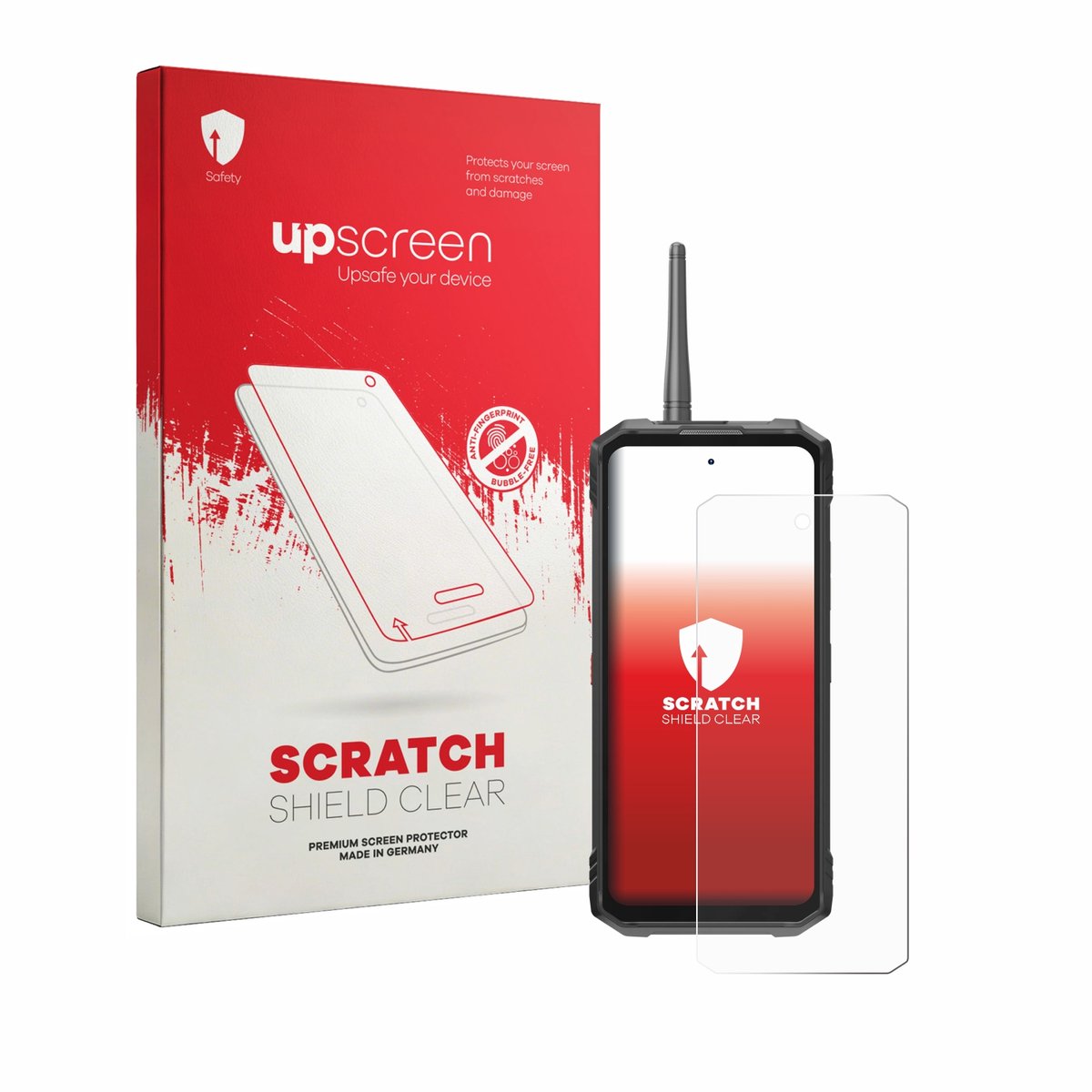 upscreen - Screenprotector voor Hotwav Hyper 8 Ultra - Folie Beschermfolie transparant