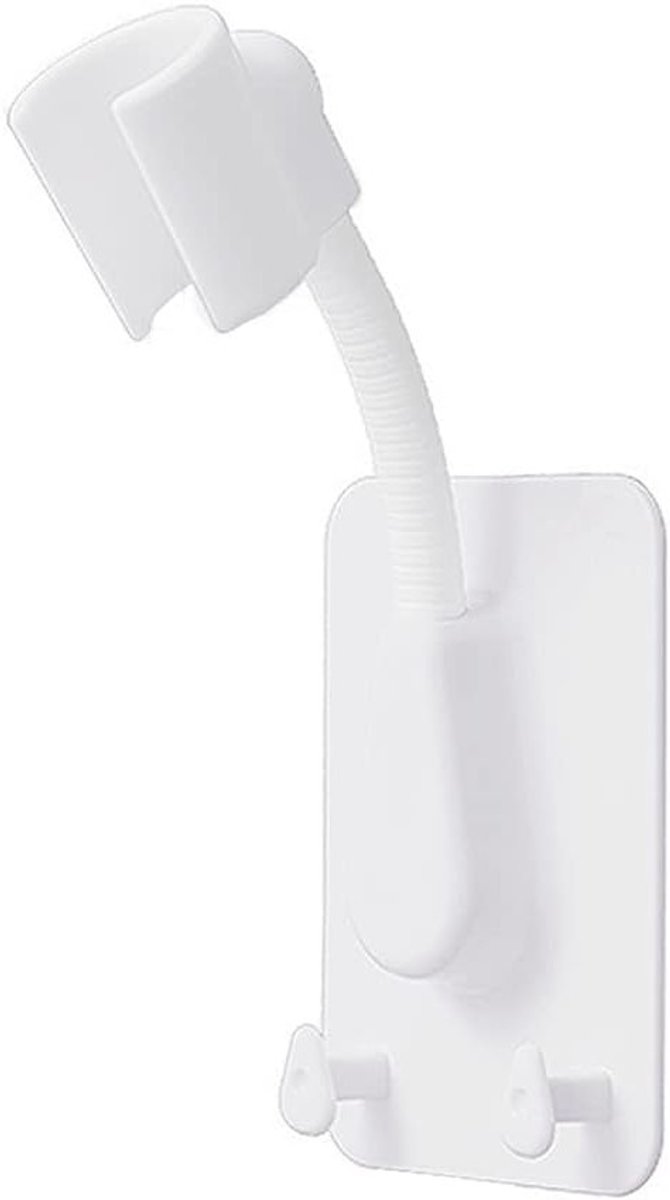 Verstelbare Douchekop Houder zonder Boren, 360 Graden Rotatable Wandaccessoires voor Badkamer