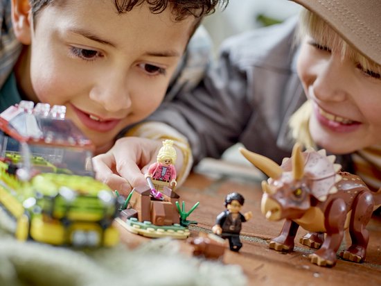 LEGO Jurassic World Jurassic Park Triceratops onderzoek Dinosaurus Speelgoed - 76959