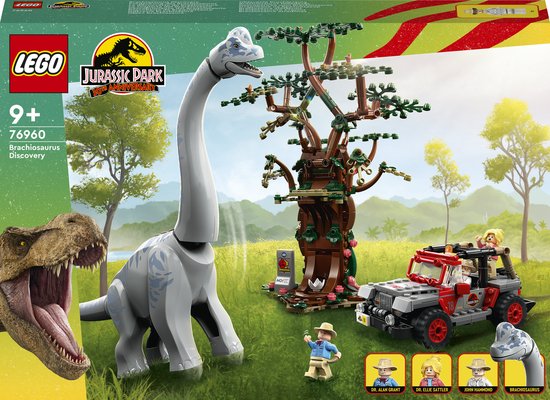 LEGO Jurassic Park Brachiosaurus ontdekking Dinosaurus Speelgoed - 76960