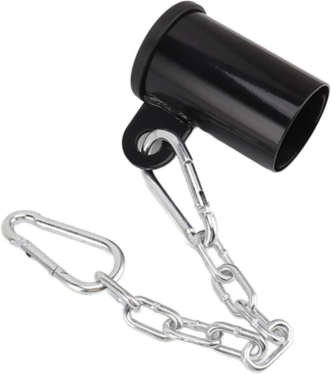T Bar Row Platform - Roeiplatform Halter - Kernspieren Trainen - Roestvrij Staal - 500 g - Zilver