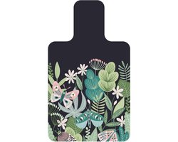 Pilates Reformer Mat - Gymnastiekmat Oefenmat - Fitness Training - Antislip Zweetabsorberend - 1 mm dikte - Bloemenprint