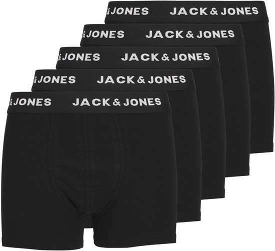 JACK&JONES JUNIOR JACHUEY TRUNKS 5 PACK NOOS JNR Jongens Onderbroek - Maat 164