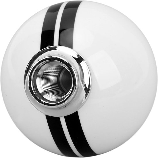 Schakelpookknop Ronde Bal - Pookknop Handgeschakeld - Comfortabel Rijden - GT500 Stijl Ontwerp - 62 mm Hoogte - Grijs en Zwart — afbeelding 3