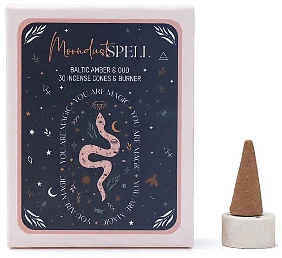 Wierookkegels Celestial Magic Moondust Spell --pakket van 6 stuks - 48 G - 48 g