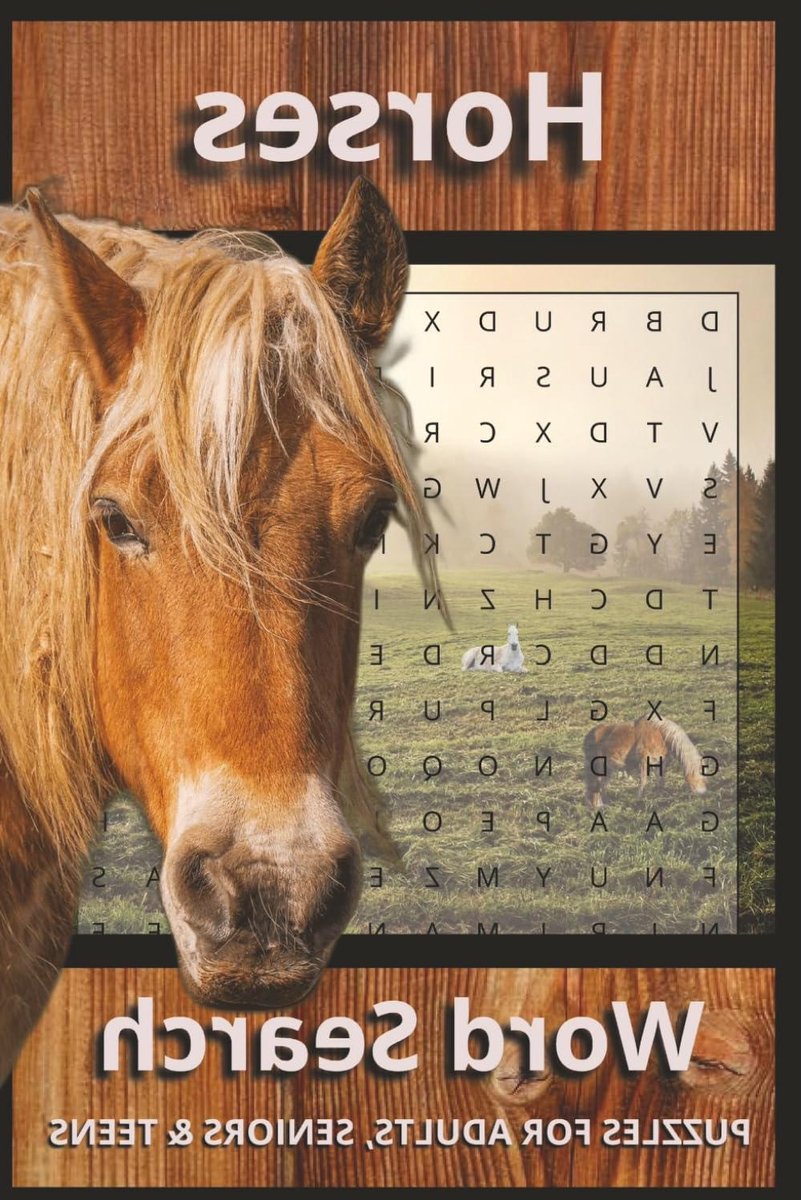 Paarden Woordzoeker - Puzzelboek Paarden - Ontspanning - Makkelijk Leesbaar - 15 x 23 cm - Niet gespecificeerd