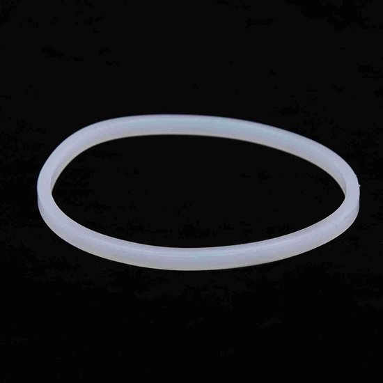 Blender Afdichtingen - Rubber Ringen - Apparaat Reparatie - Voedselveilig Siliconen - 2 Stuks 9.5cm - Wit van Merkloos — afbeelding 3