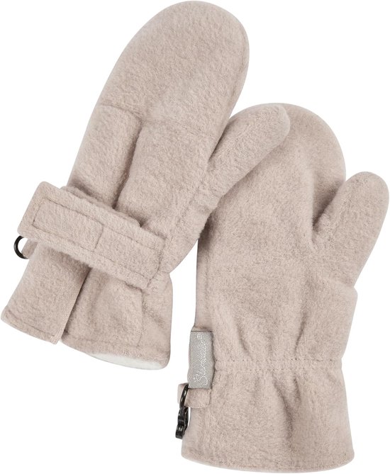 Baby Wanten - Kinderwanten Baby - Warm Houdend - Microfleece Voering - One Size - Beige — afbeelding 4