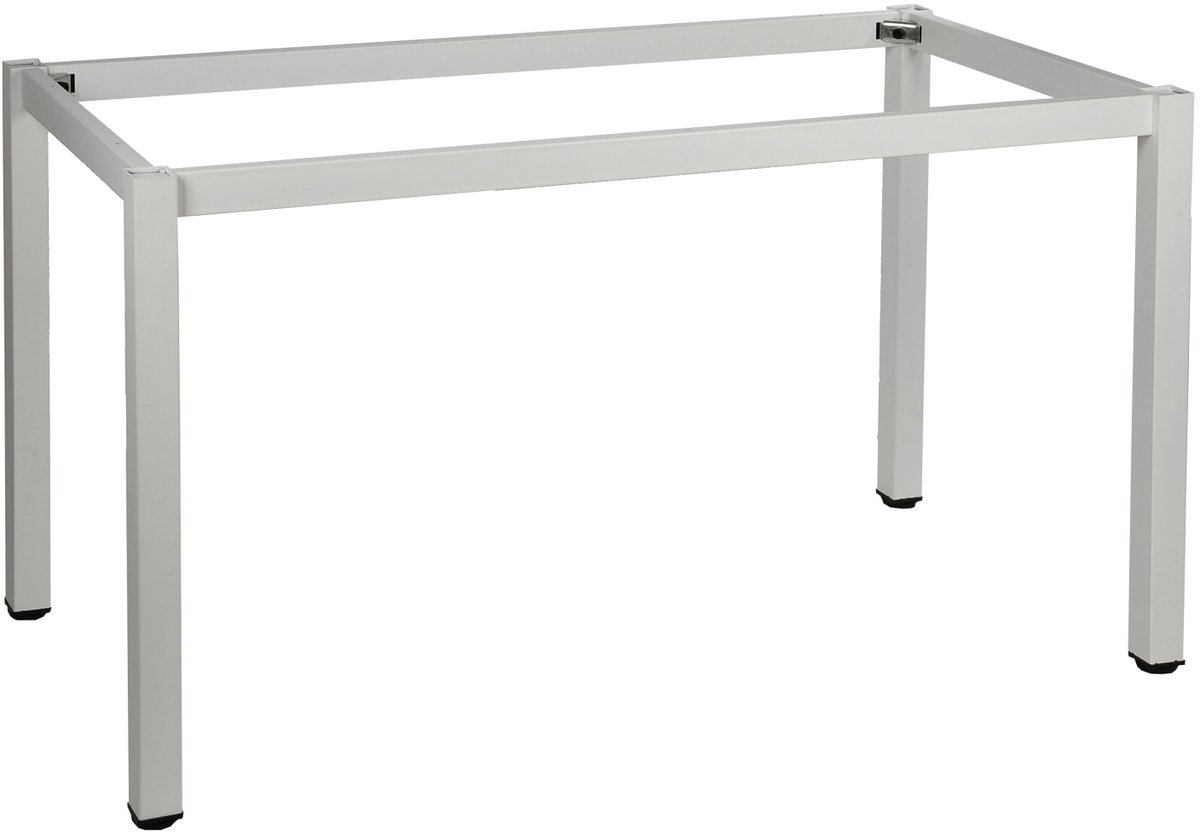 Stema - Bureau- of Tafelframe - 156x76 cm - Kwadratische Poot - Wit