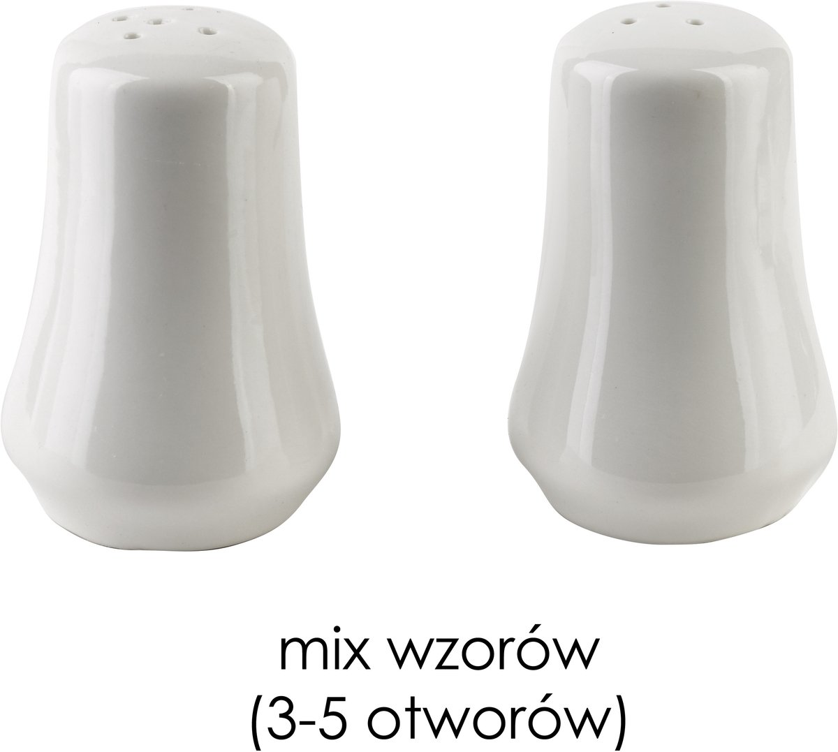 Mondex BASIC - Zout en Peper Shaker - Porselein - Klassiek Design
