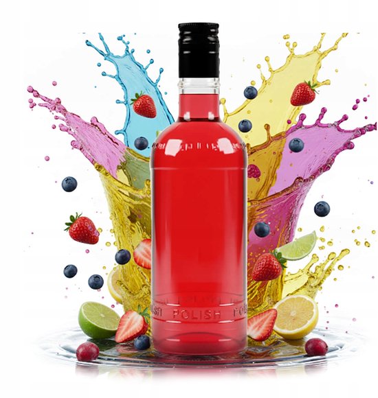 Bimberek - Luxe Glazen Flessen - 500ml Capaciteit - Inclusief Verschillende Aluminium Dop Kleuren van Bimberek — afbeelding 2