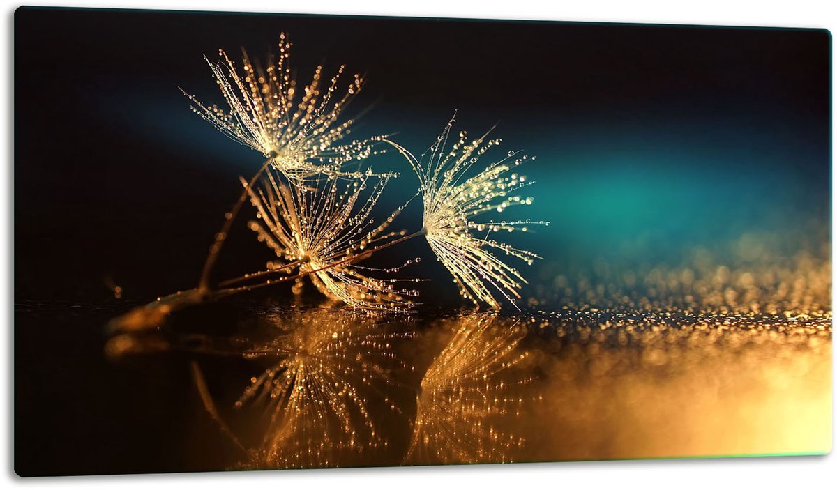 TMK ArtDeko - Snijplank - Glas - 52x30 cm - Bloemen