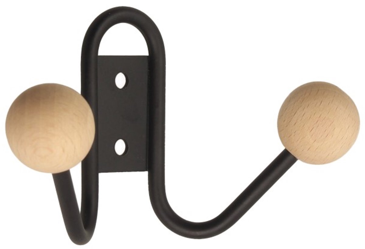 Gamet WS34 - Kapstok - Zwart Super Mat - Buk