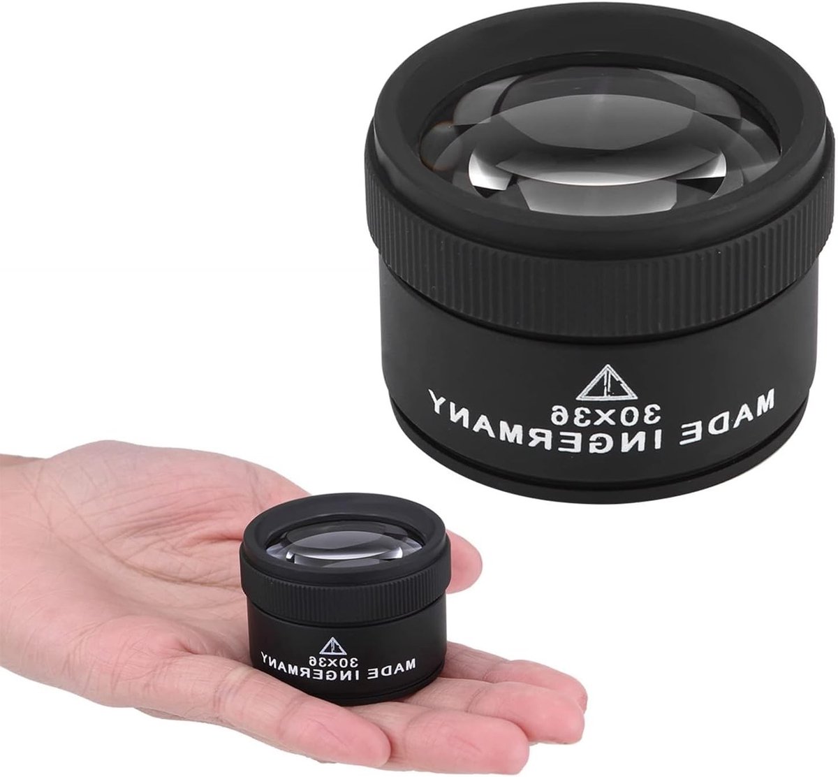 Draagbare 30X Vergrootglas voor Juweliers - Handige Loep voor Stempels, Kaarten en Antieke Tijdschriften