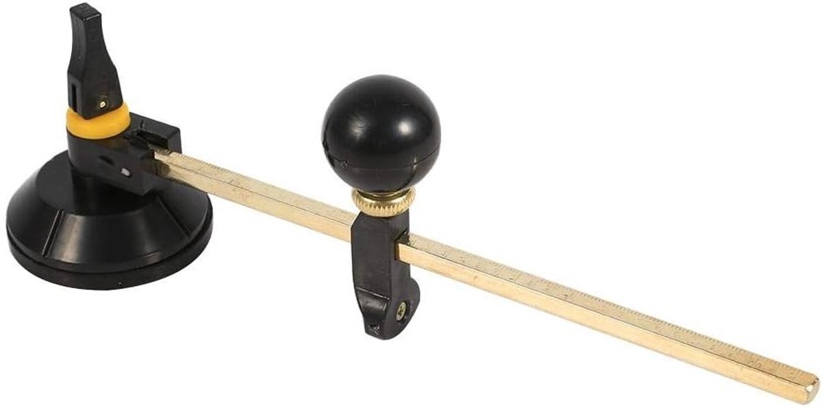 Verstelbare Glaskouter voor Ronde Vormen - Heavy Duty Cirkelzaag tot 40 cm, Precisie Glas Snijden, Gebruiksvriendelijk en Duurzaam