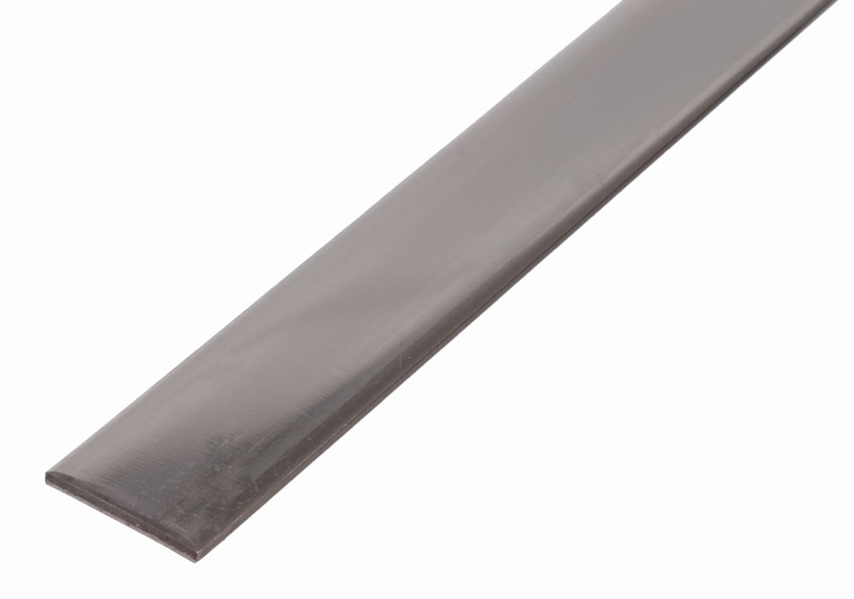 Alberts 499099 platte buis | rvs | 1000 x 20 x 2 mm | set van 2