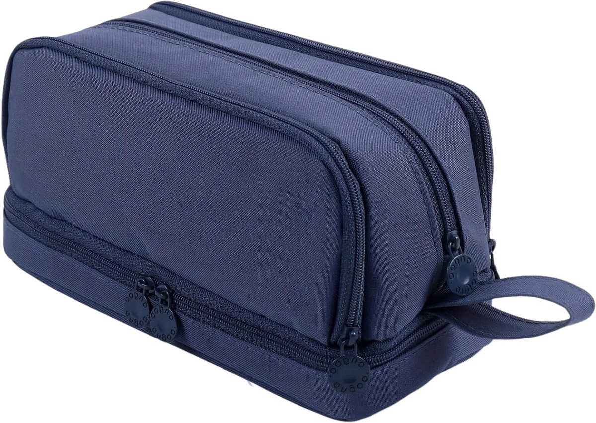 Etui met 4 vakken voor pennen en schoolbenodigdheden - Multifunctionele tas voor kantoor, school en reizen