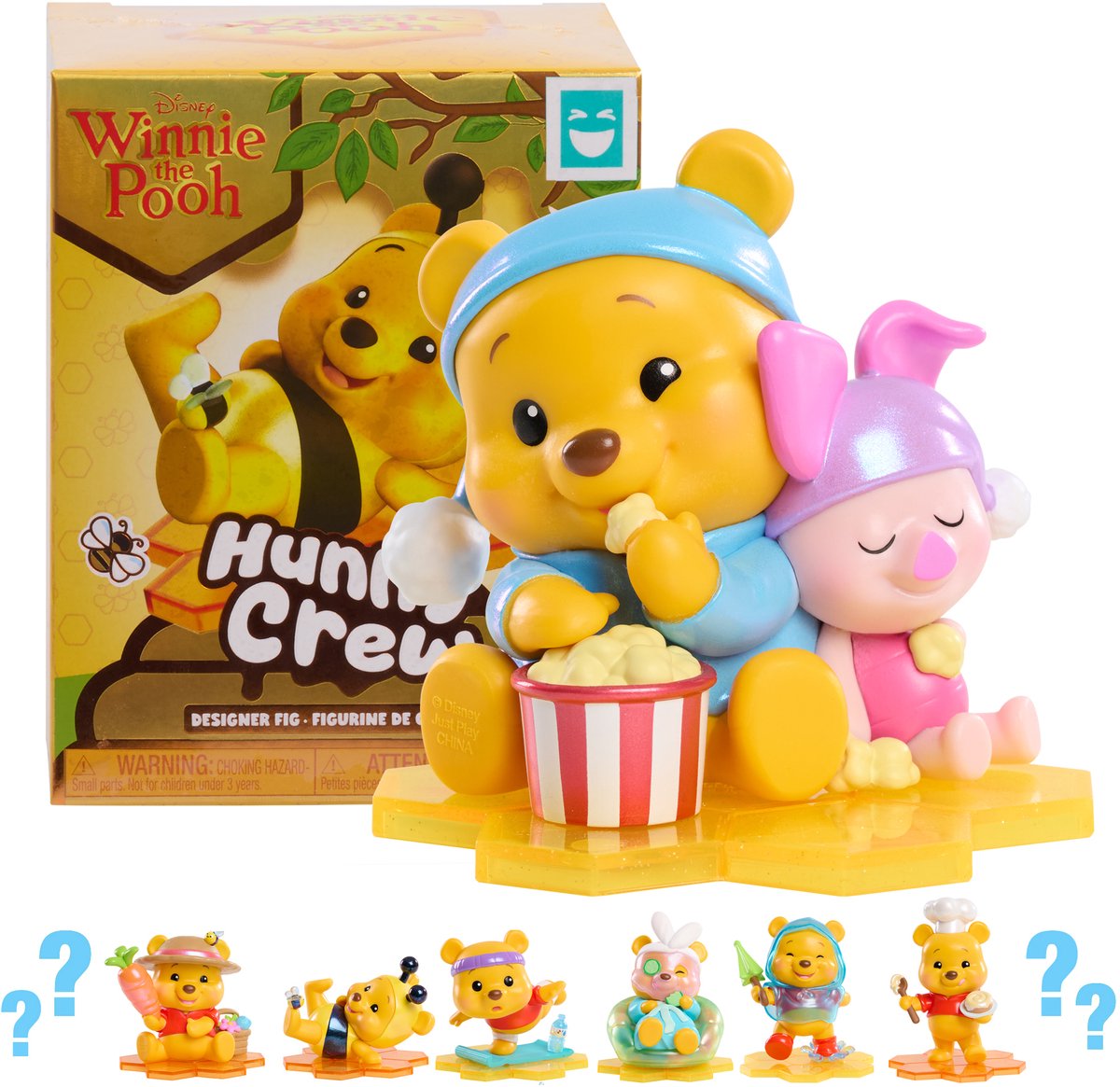 Disney Happy Haul – Winnie the Pooh Hunny Crew Blind Box – Verrassingsfiguur – 1 Stuk