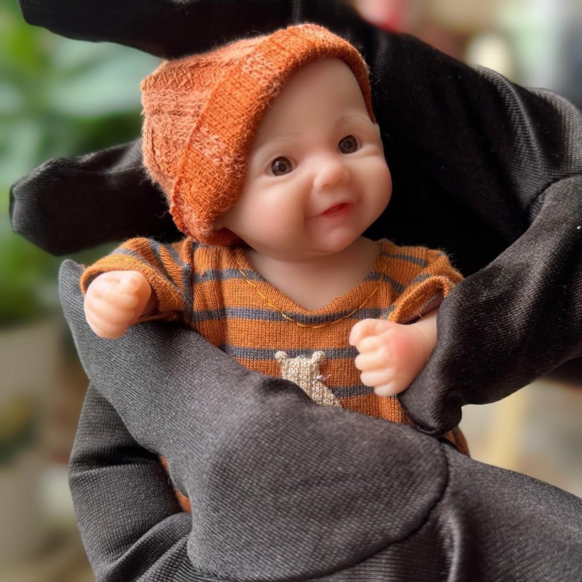 Realistische Mini Zachte Siliconen Babypop Jongen Kleincadeau — cadeau in Spellen & Speelgoed - foto 5