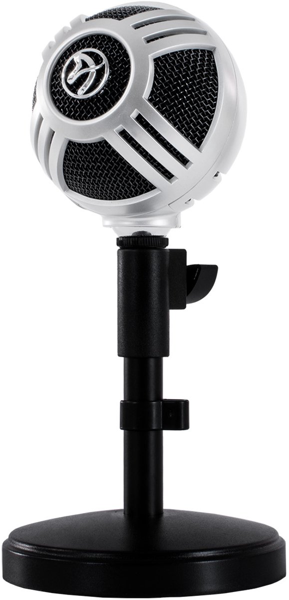 Arozzi Sfera Pro USB Gaming Microfoon - Voor PC & Streaming - Zilver
