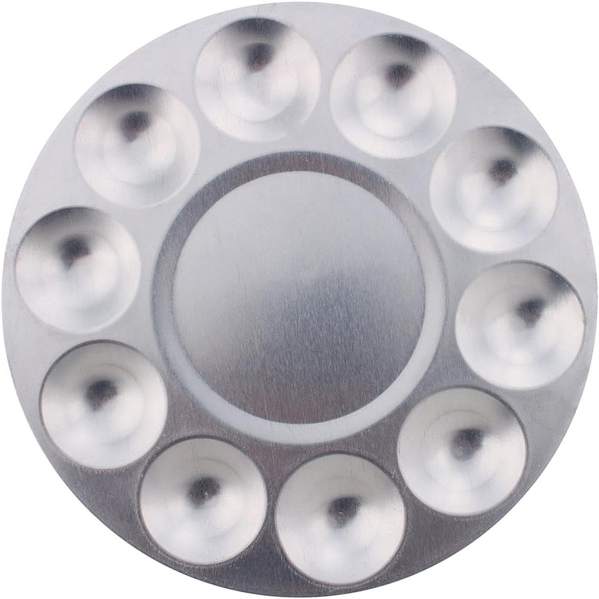Professionele Verf Mengpalet voor Kunstenaars - Aluminium Mengtray voor DIY Schilderen en Olieverf Projecten
