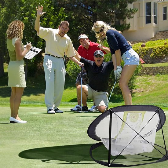 Golf Chipnet - Oefennet Golf - Nauwkeurigheid Verbeteren - Sterke Stabiliteit - 110 x 110 cm - Lichtgroen van GOLF — afbeelding 4