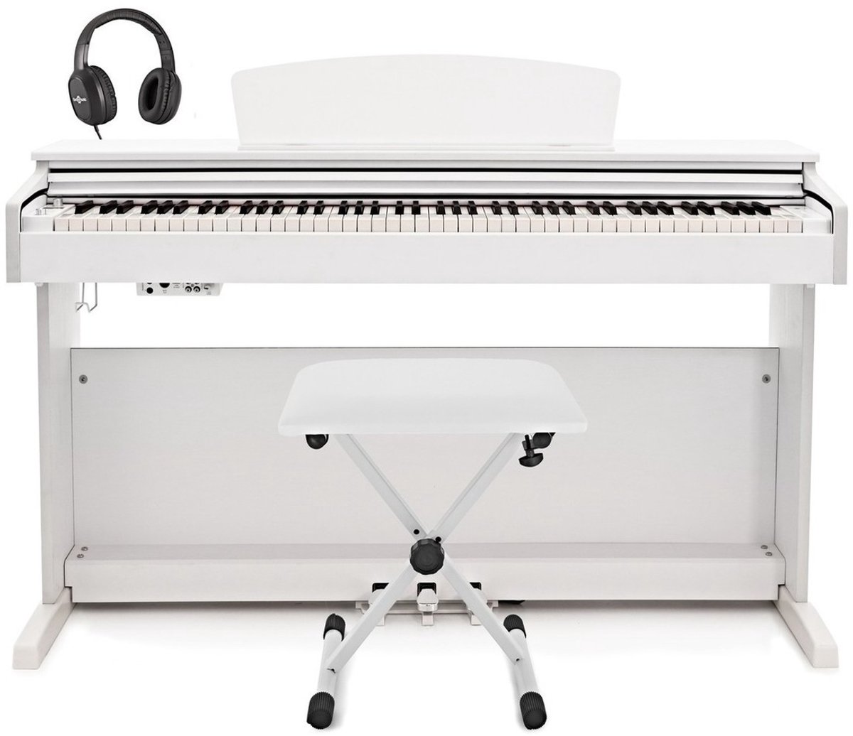 DP-10X Digitale Piano + Accessoireset van Gear4music, Wit