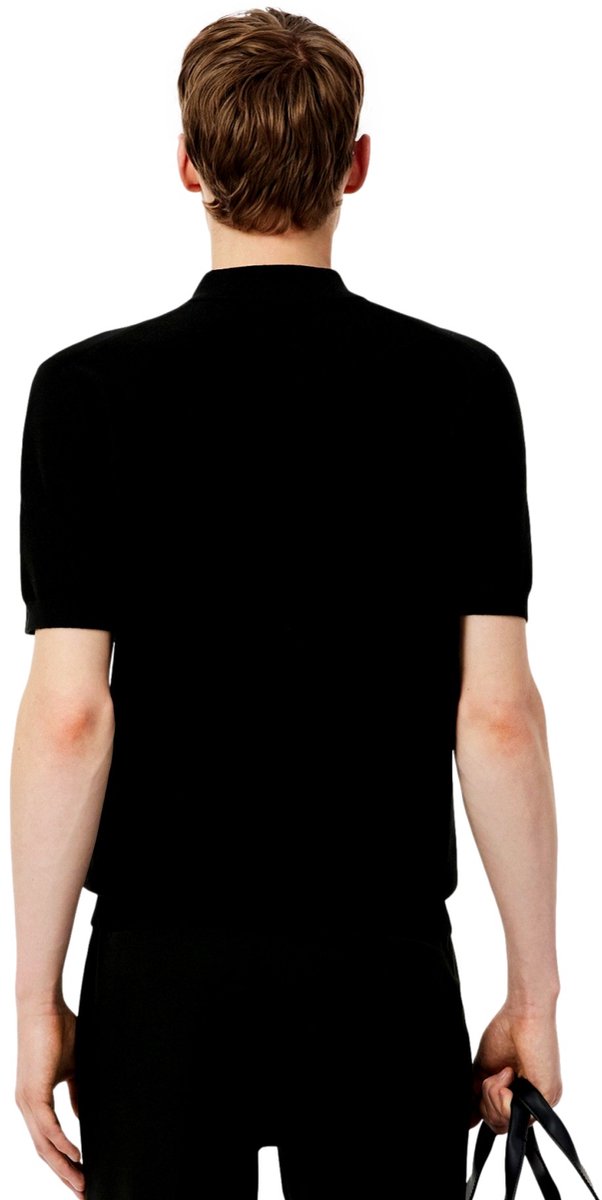 Polo Lacoste Men AH1043 Classic Fit Sweater -6 Zwart