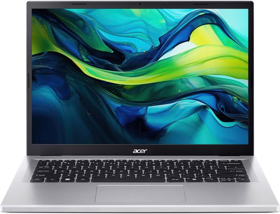 Acer Aspire Go 14 AG14-71P-57X0 Intel® Core™ i5 i5-13420H Laptop 35,6 cm (14") WUXGA 24 GB DDR5-SDRAM 512 GB SSD Wi-Fi 6 (802.11ax) Windows 11 Home US International Zilver - Acer - Hoofdafbeelding