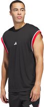 adidas Performance Débardeur sans manches adidas Basketball All-World - Hommes - Noir - L