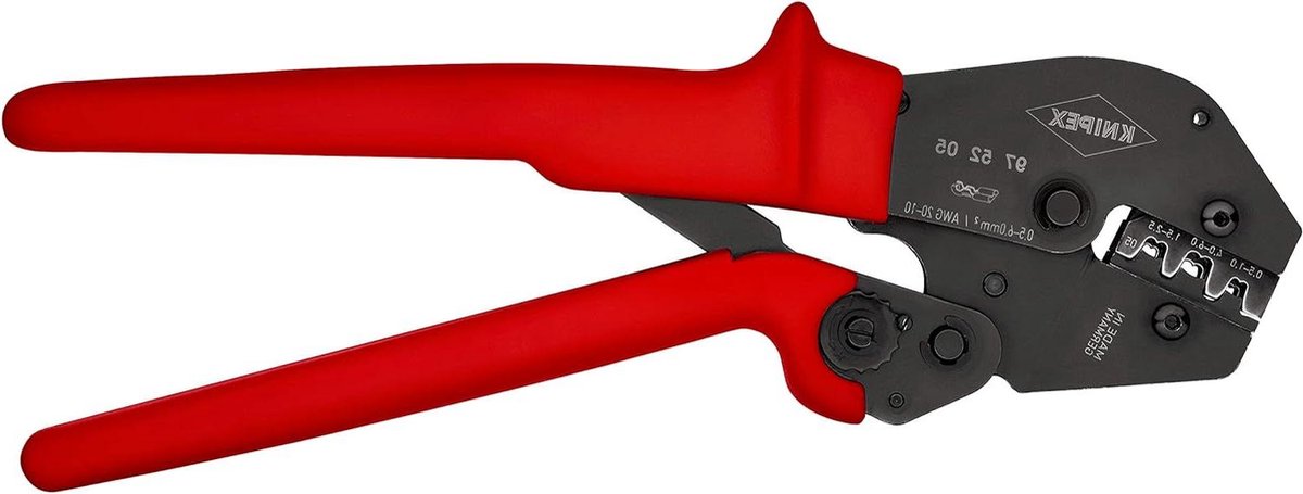 Krimptang - Elektrisch gereedschap - Elektrische verbindingen - Minder handkracht nodig - 250 mm - Multikleur