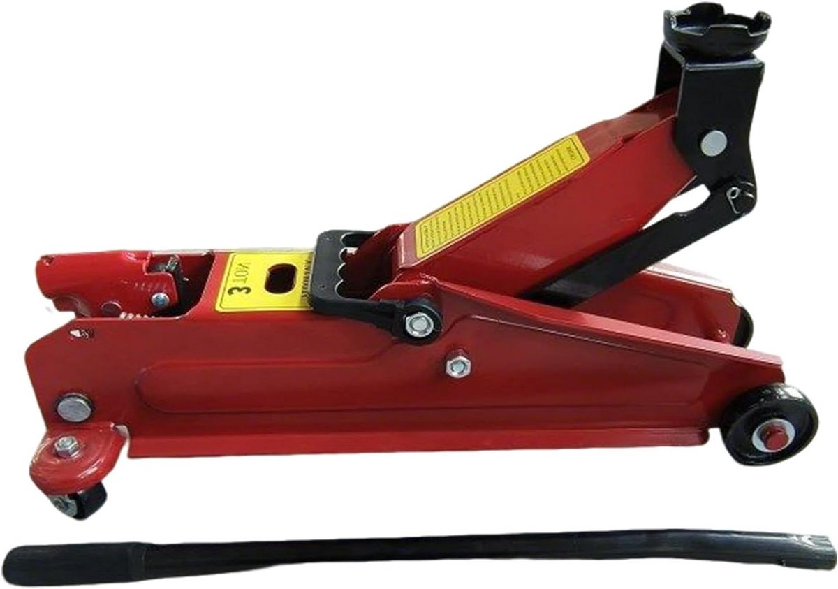 Hydraulische Krik - Auto Hefsysteem - Voertuig Onderhoud - Robuuste Schadebestendige Constructie - 3 Ton Capaciteit - Enkel Kenmerk