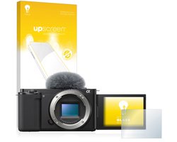 upscreen - Screenprotector voor Sony Alpha ZV-E10 - Folie Beschermfolie Beschermglas matte