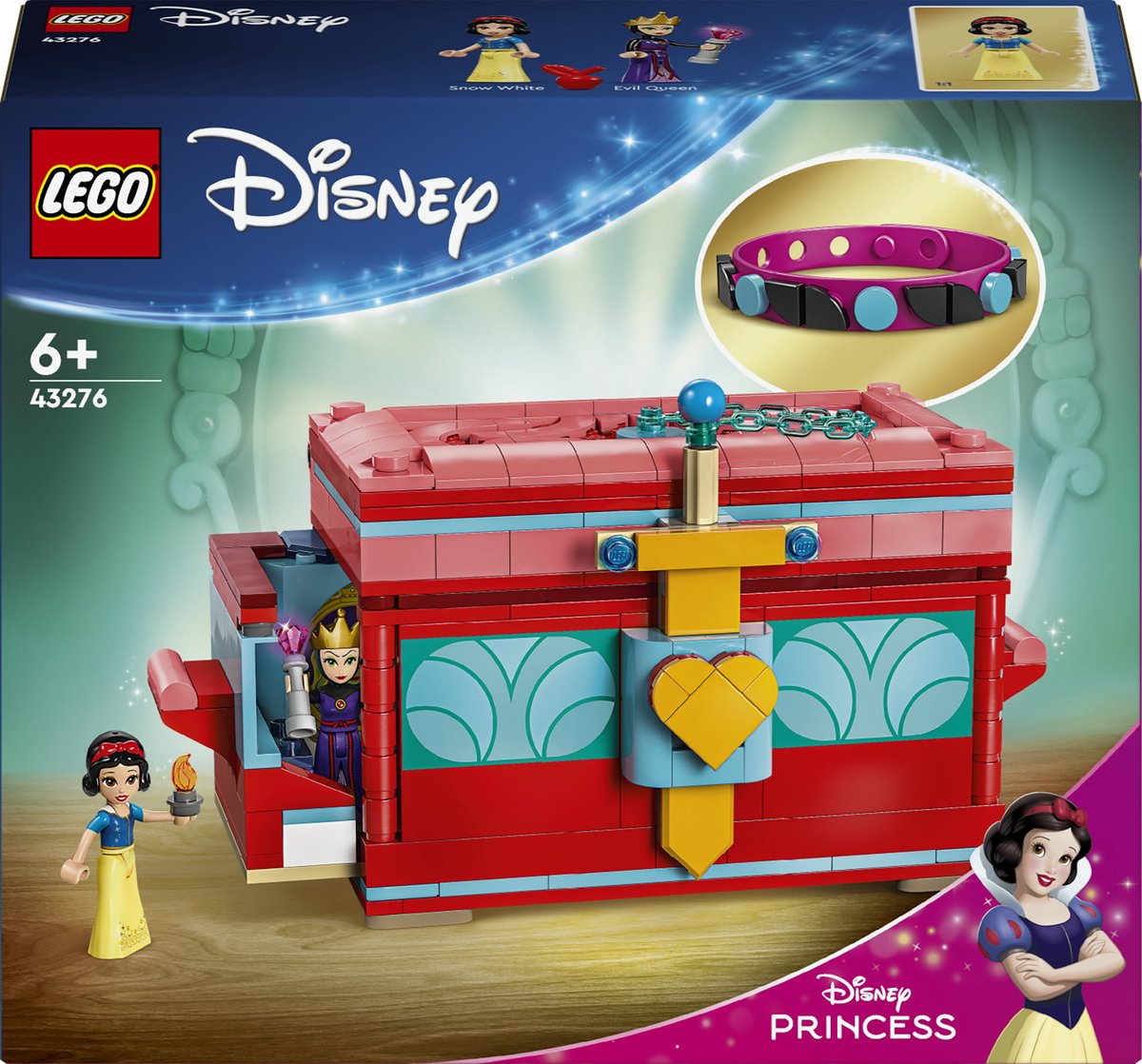 LEGO 43276 Disney Princess Sneeuwwitjes Sieradendoosje