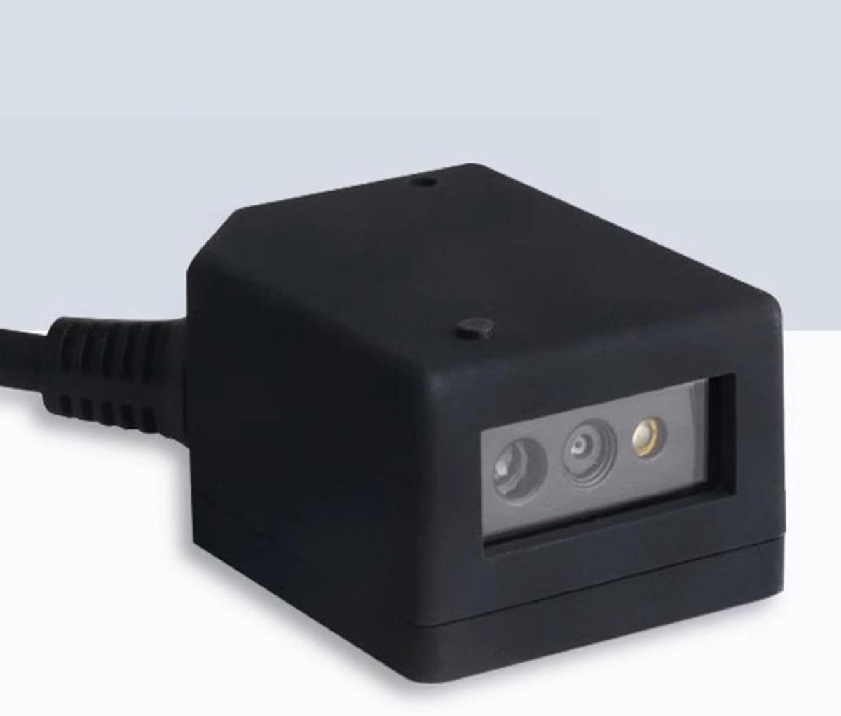 Vaste USB Barcodescanner - Mini Scanner - Automatisch Scannen - 1D 2D QR Codes - 49x37x20 mm - Zwart