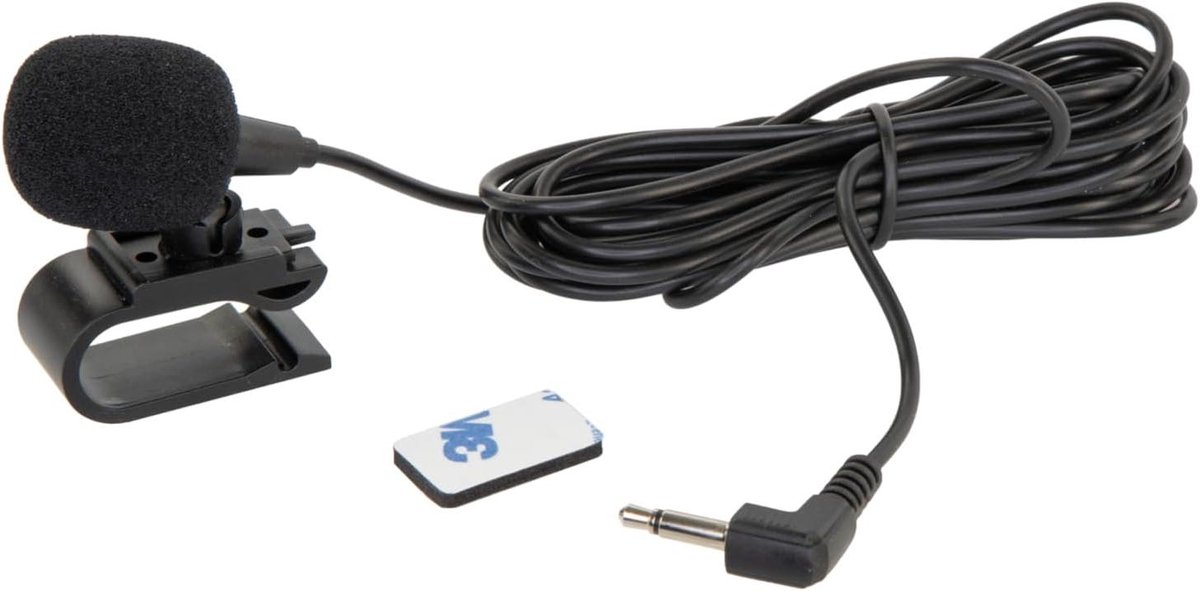 Handsfree Set - Microfoon Set - Onderweg Bellen - Met Jackstekker - 3.5 mm - Zwart